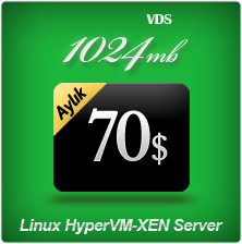 VDSEXTRALinux Web Hosting Paketi