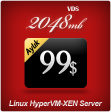 VDSMEGALinux Web Hosting Paketi