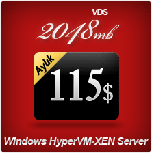 VDSMEGAWindows Web Hosting Paketi