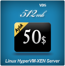 VDSSTARTLinux Web Hosting Paketi