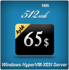 VDSSTARTWindows Web Hosting Paketi