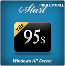 ProfesyonelStartWindows Web Hosting Paketi